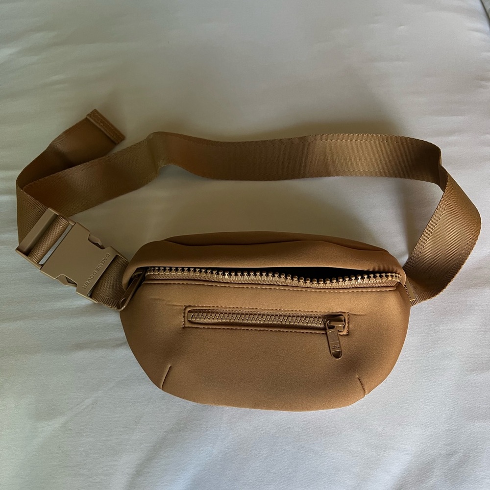 New Dagne Dover Tan Belt Bag